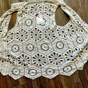 Lace vest